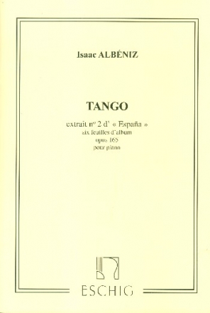 Tango op.65,2 pour piano