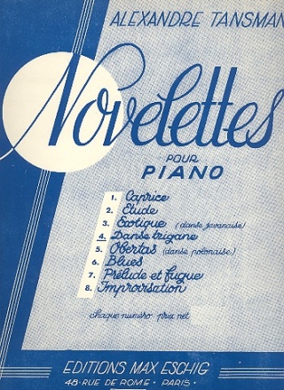 Novelette no.4 pour piano