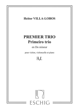 Villa-Lobos Villa-Lobos Trio N 1 Vl-Vlc-Piano Chamber music