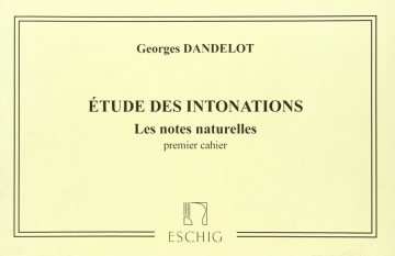 Dandelot  Etude Intonations C.1 Music Education