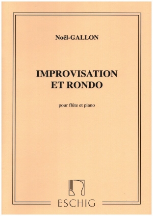 Improvisation et Rondo pour flte et piano