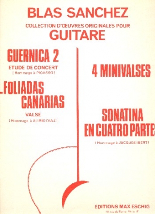 Foliadas Canarias pour guitare