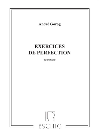 Exercices de Perfectionnement  pour piano