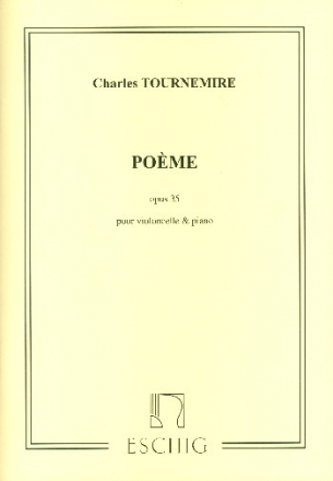 Poeme op.35 pour violoncelle et piano