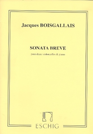 Sonata breve pour 2 violoncelles et piano parties