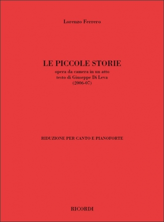 L. Ferrero Le Piccole Storie Vocal and Piano