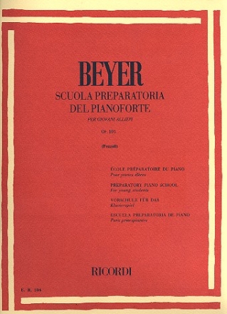 Scuola Preparatoria del Pianoforte op.101