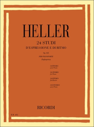 S. Heller 24 Studi D' Espressione E Di Ritmo Op. 125 Piano