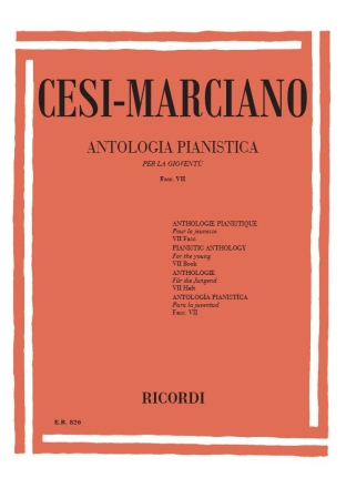 Cesi Antologia Pianistica Per La Giovent - Fasc. Vii Pianoforte