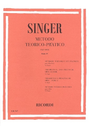 Metodo teorico - pratico parte 4: per oboe