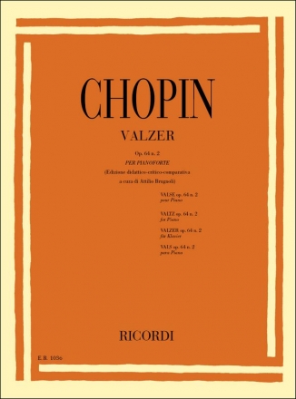 F. Chopin 19 Valzer: N. 7 In Do Diesis Min. Op. 64 N. 2 Piano