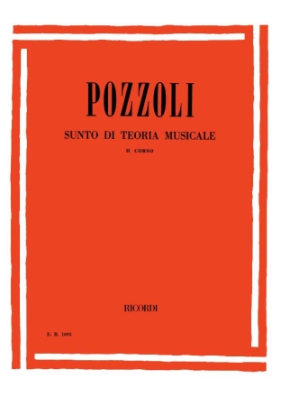 E. Pozzoli Sunto Di Teoria Musicale Opere Teoriche