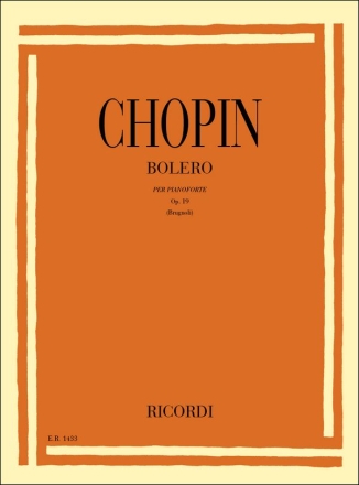 F. Chopin Bolero Op. 19 Piano