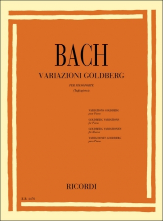 Variazioni Goldberg BWV 988 per pianoforte