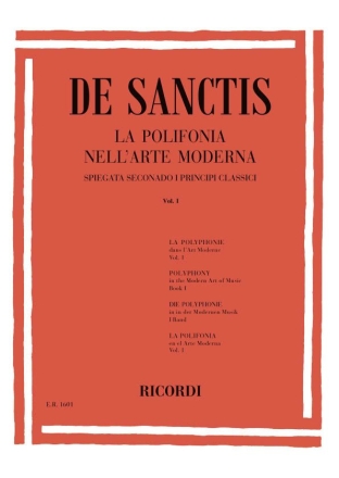 C. De Sanctis  La Polifonia Nell'Arte Moderna Opera Theory