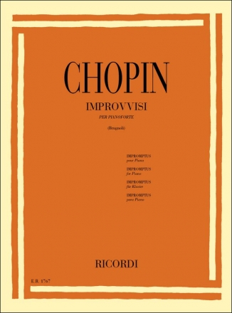 F. Chopin 4 Improvvisi Pianoforte