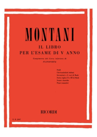 P. Montani Libro Per L'Esame Di V Anno - Compimento Del Piano