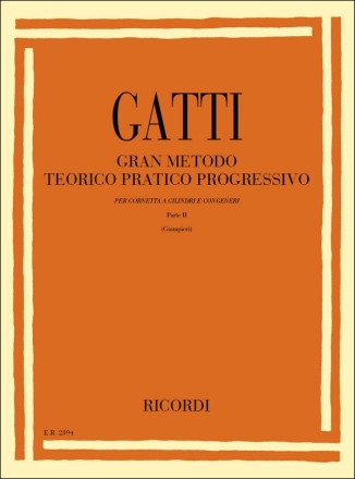 D. Gatti Gran Metodo Teorico Pratico Progressivo - Parte Ii Tromba