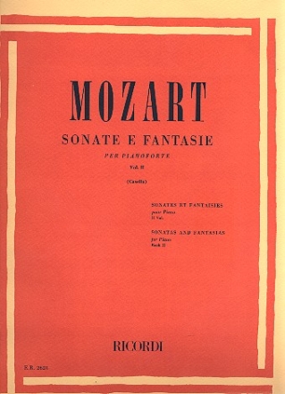 Sonate e fantasie vol.2 (no.12-19) per pianoforte