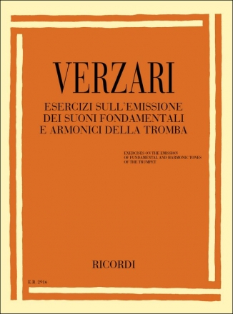 S. Verzari Esercizi Sull'Emissione Dei Suoni Fondamentali E Trumpet