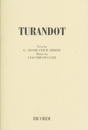 G. Puccini Turandot Classical