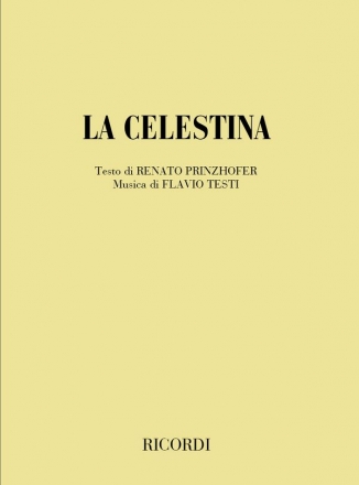 F. Testi La Celestina Books (Opera)