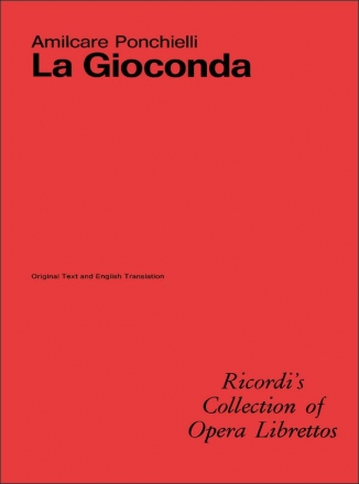 A. Ponchielli La Gioconda Books (Opera)