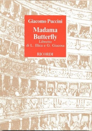 G. Puccini Madama Butterfly Libretti (Opere)