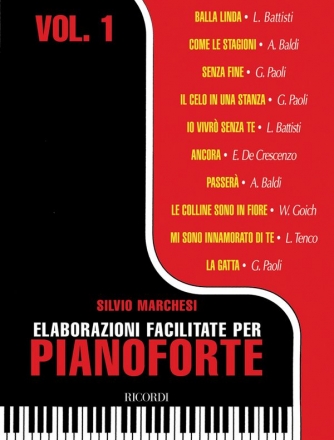 S. Marchesi Elaborazioni Facilitate Album Tast/Piano