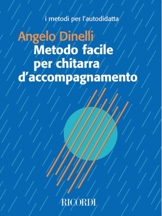 A. Dinelli Metodo Facile Per Chitarra D'Accompagnamento Method and study for Guitar