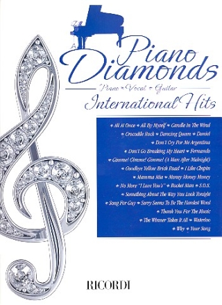 Piano Diamonds: International Hits songbook piano/vocal/guitar