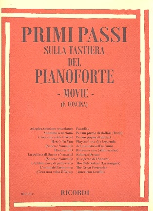 Primi passi sulla tastiera del pianoforte - Movie: per pianoforte