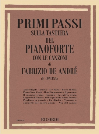 F. De Andr Primi Passi: Fabrizio De Andre' Piano