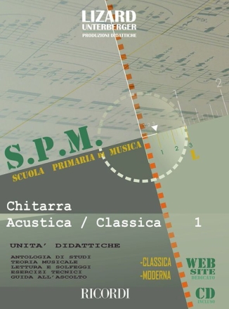 Parri Chitarra Acustica E Classica - Vol. 1 Method and study for Guitar