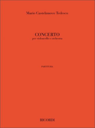 Tedesco M. Castelnuovo Concerto Per Violoncello E Orchestra Classical