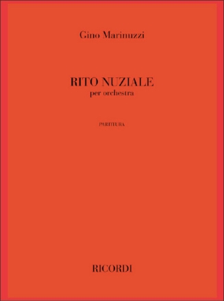 G. Marinuzzi Rito Nuziale Classical