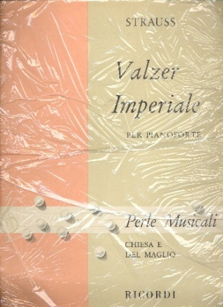 Valzer imperiale op.437 (trascrizioni facili senza ottave) per pianoforte