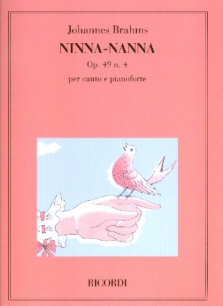 Ninna - Nanna Op.49,4 pour canto e pianoforte