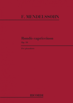 F. Mendelssohn Rondo' Capriccioso Op. 14 Piano