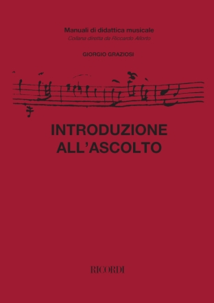 G. Graziosi Introduzione All'Ascolto Opera Theory