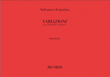 S. Sciarrino Variazioni Partitura