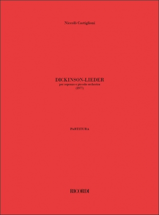 N. Castiglioni Dickinson - Lieder Classical