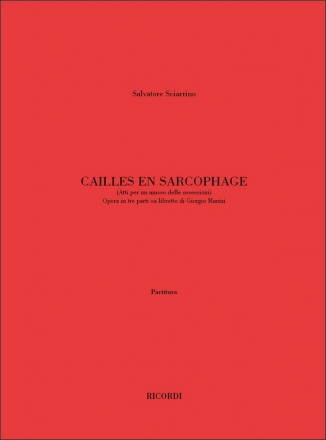 S. Sciarrino Cailles En Sarcophage Classical