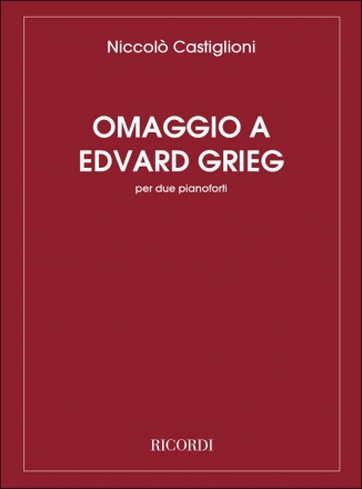 N. Castiglioni Omaggio A Edvard Grieg 2 Pianos