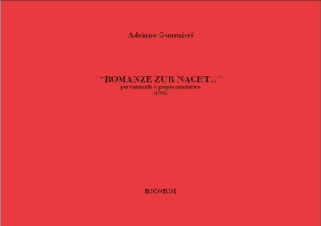 A. Guarnieri Romanze Zur Nacht.... Chamber music