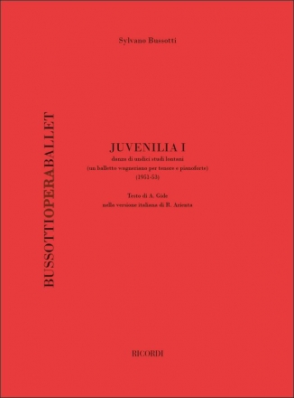 S. Bussotti Juvenilia I Piano