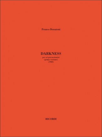 F. Donatoni Darkness Classical