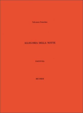 S. Sciarrino Allegoria Della Notte Classical