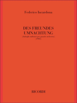 F. Incardona Des Freundes Umnachtung Classical