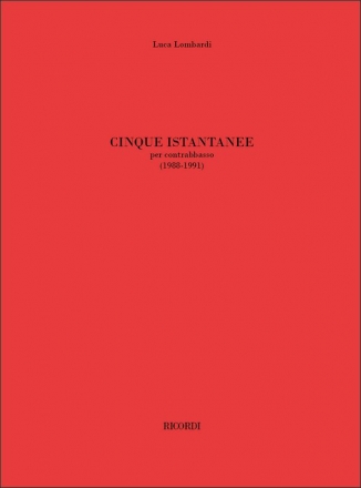 Istantanee (1988-1991) per contrabbasso